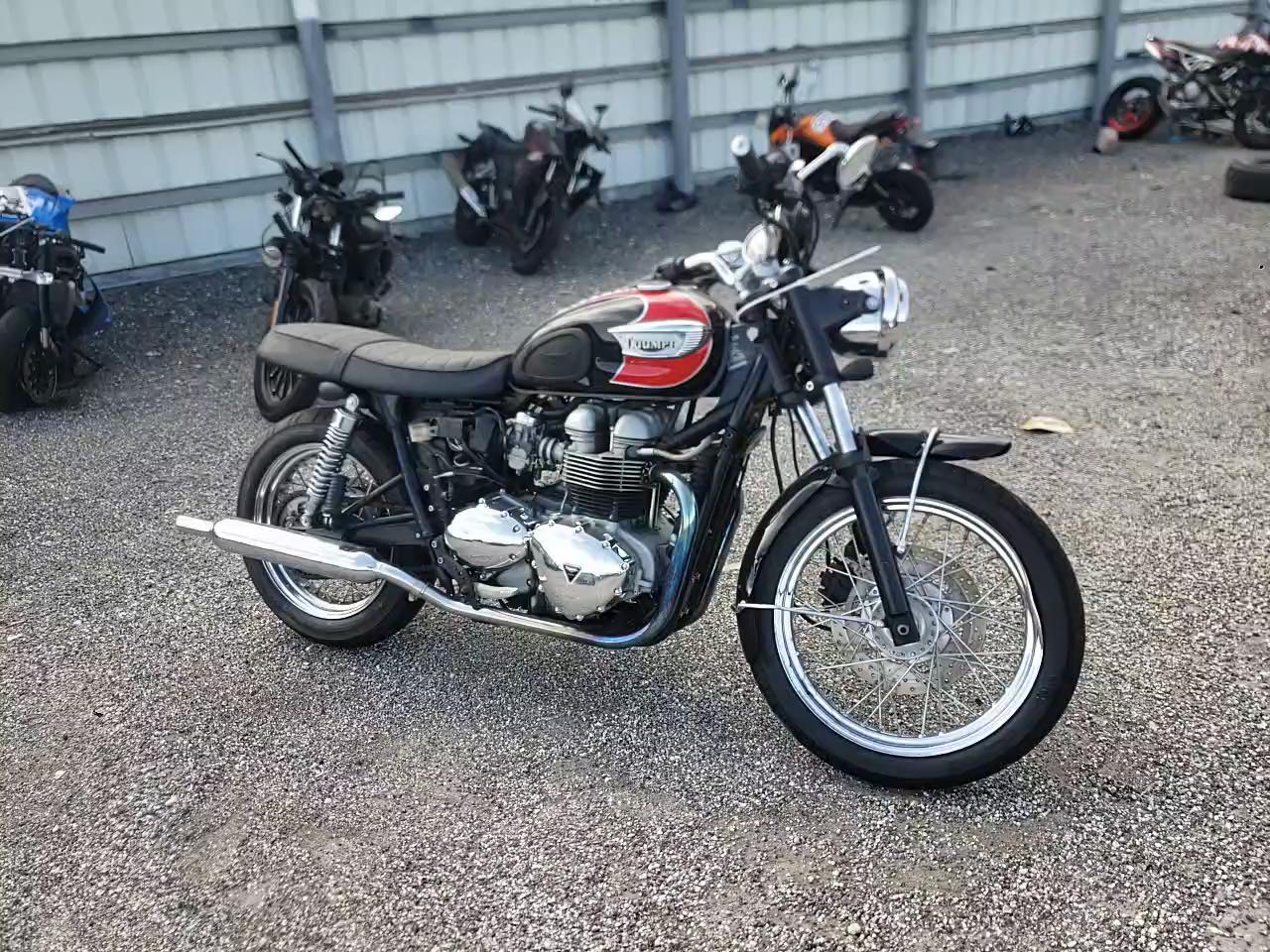 2006 TRIUMPH MOTORCYCLE T100 BONNE SMT910K166J254858