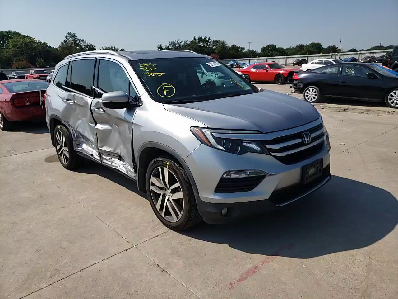 2017 HONDA PILOT ELIT 5FNYF6H05HB104764