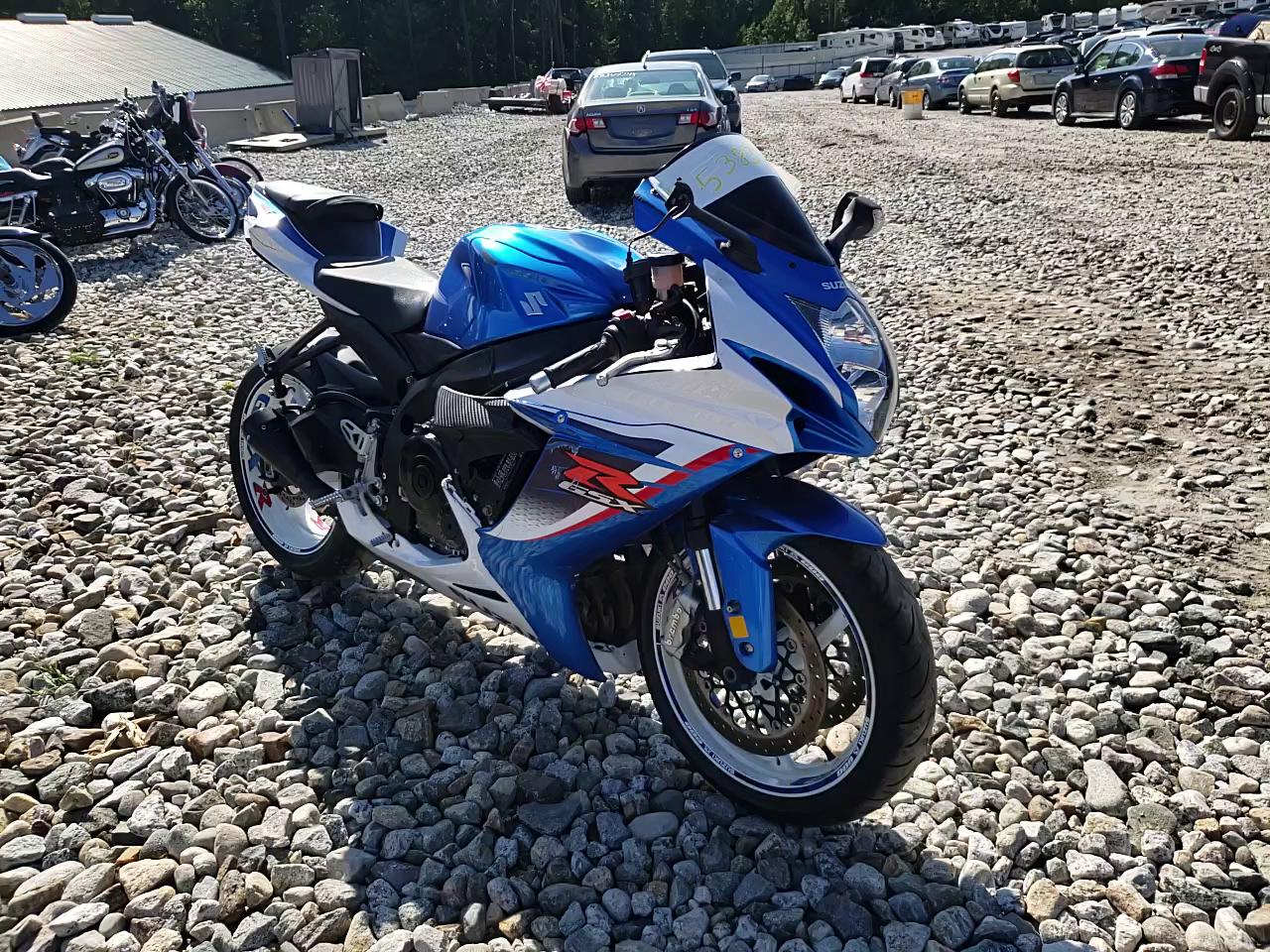 2013 SUZUKI GSX-R600 JS1GN7FAXD2100622