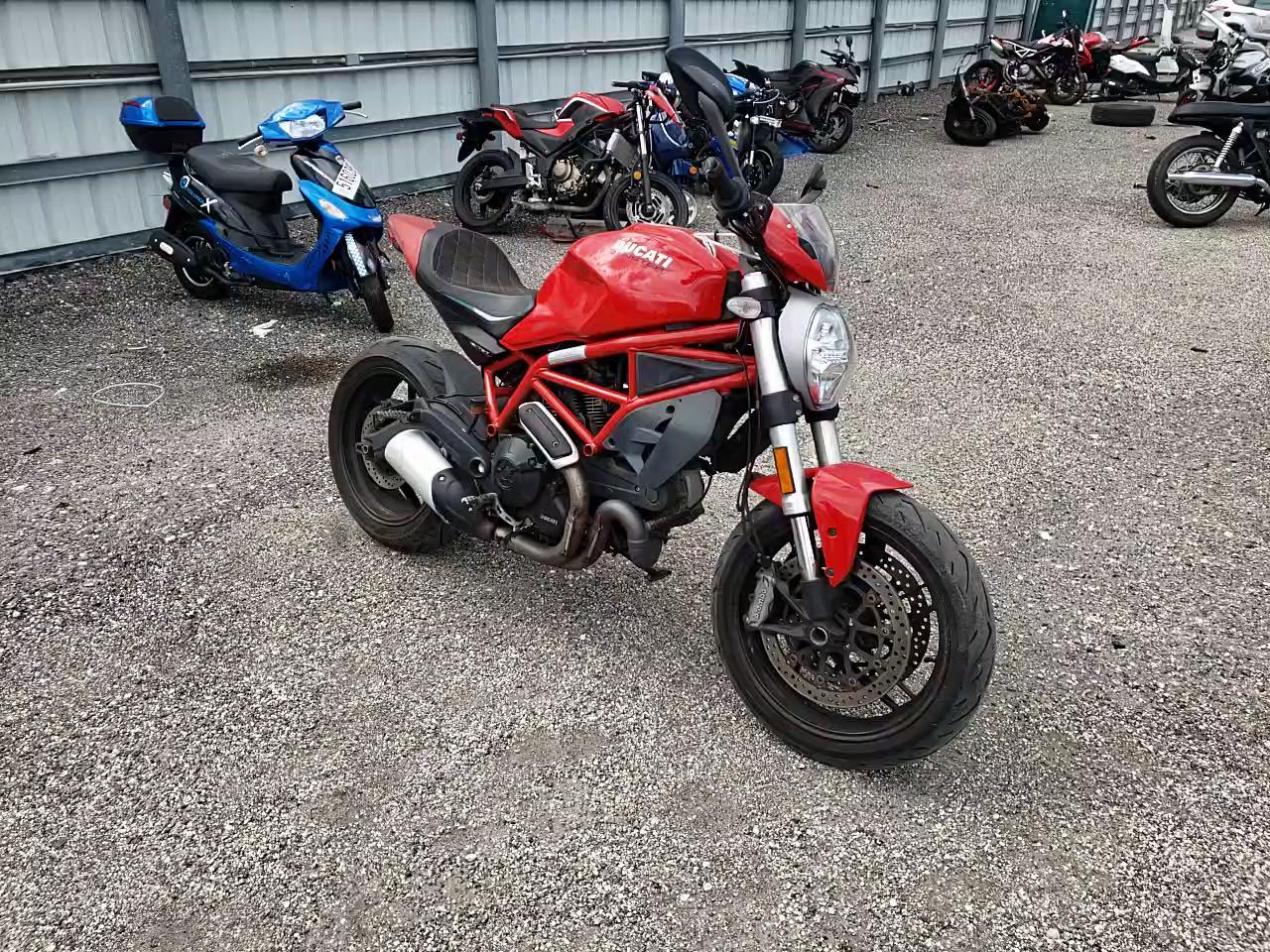 2018 DUCATI MONSTER 79 ML0MADBM0JT001297
