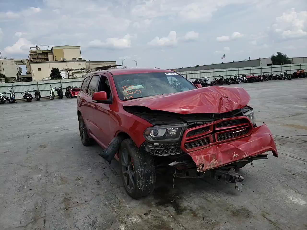 2017 DODGE DURANGO GT 1C4RDJDG6HC814348