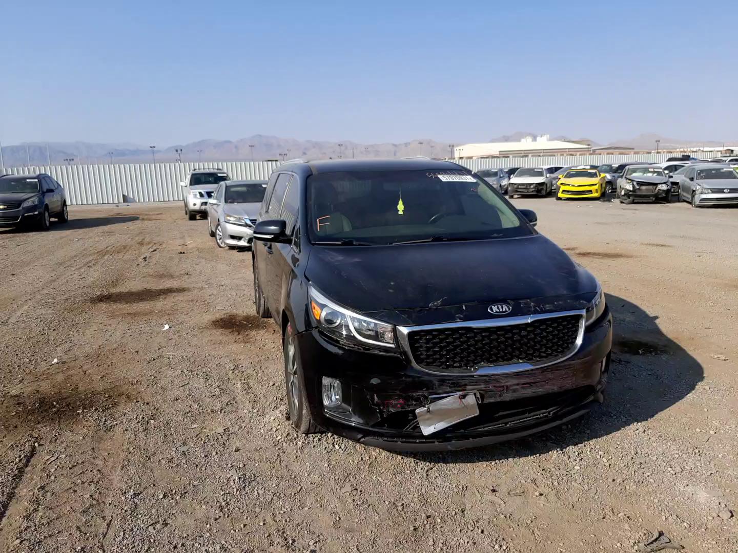 2015 KIA SEDONA EX KNDMC5C16F6039336