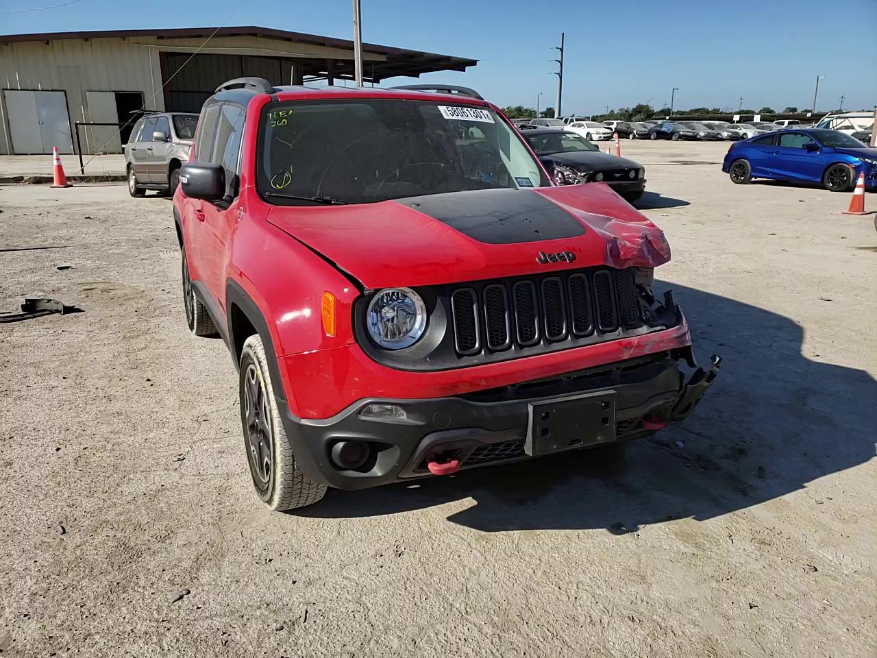 2016 JEEP RENEGADE T ZACCJBCTXGPC44979