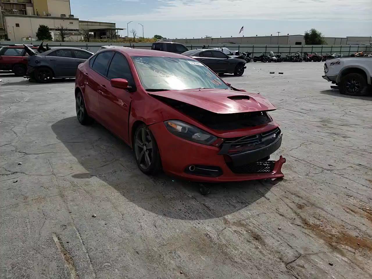 2016 DODGE DART GT 1C3CDFEB4GD656966