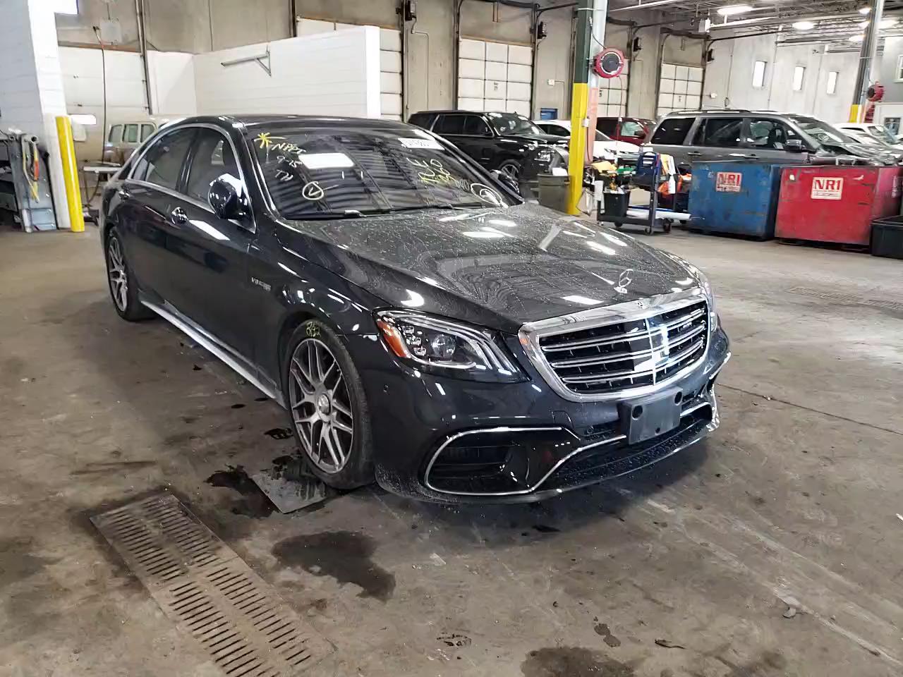 2018 MERCEDES-BENZ S 63 AMG 4 WDDUG8JB0JA344070