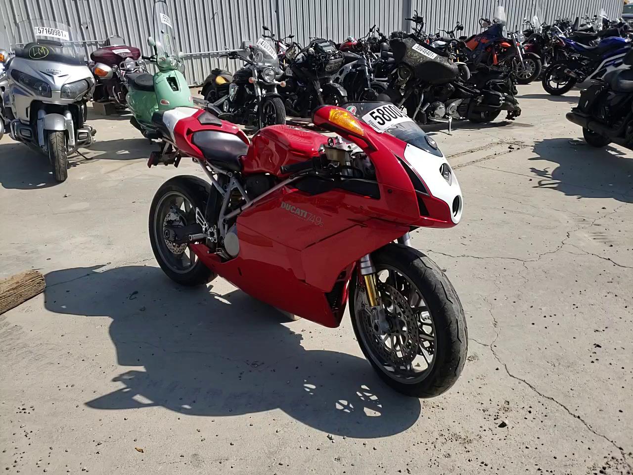 2004 DUCATI 749 BIPOST ZDM1UB3S84B004152