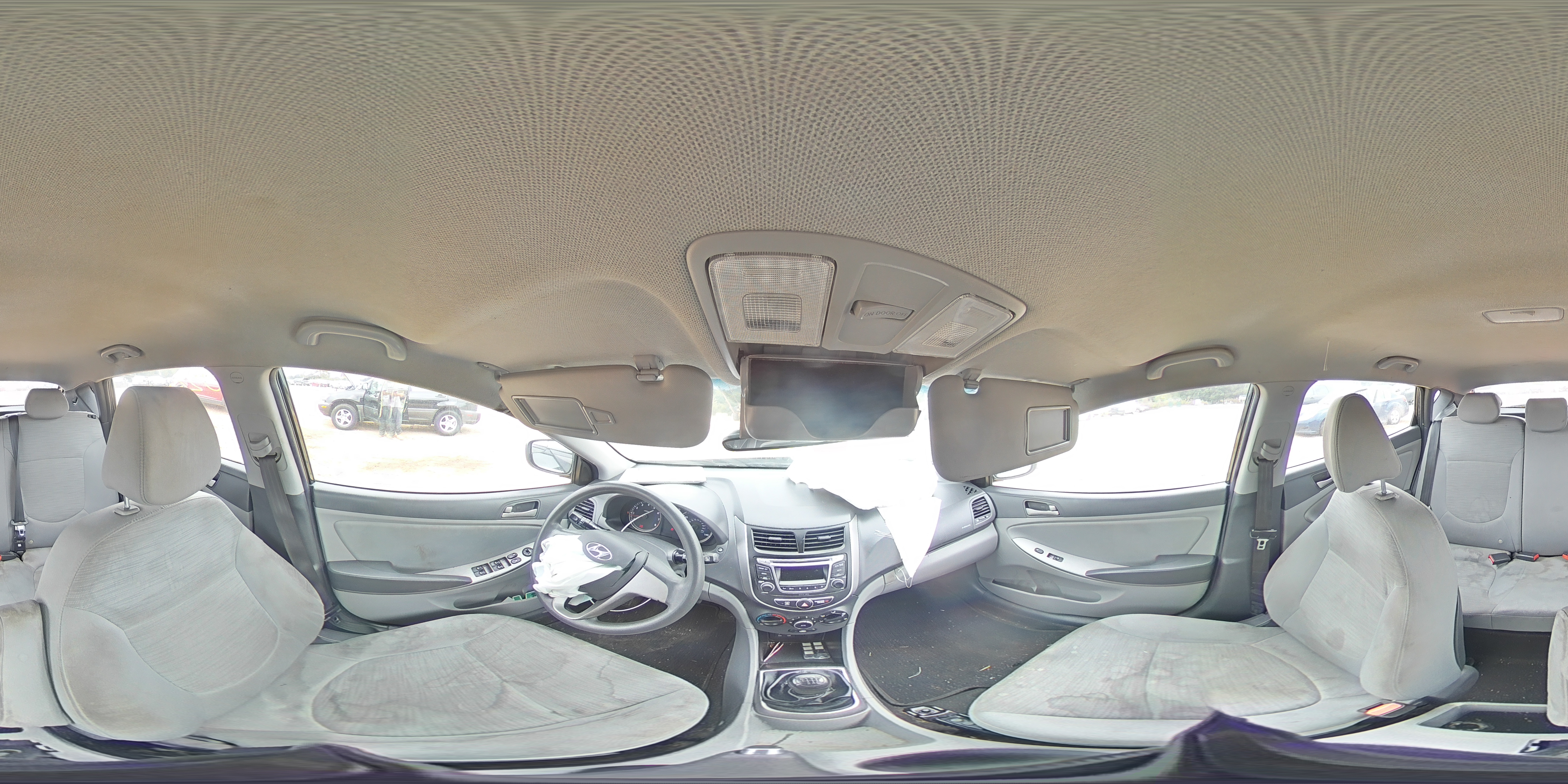 2015 HYUNDAI ACCENT GS KMHCT5AEXFU206449