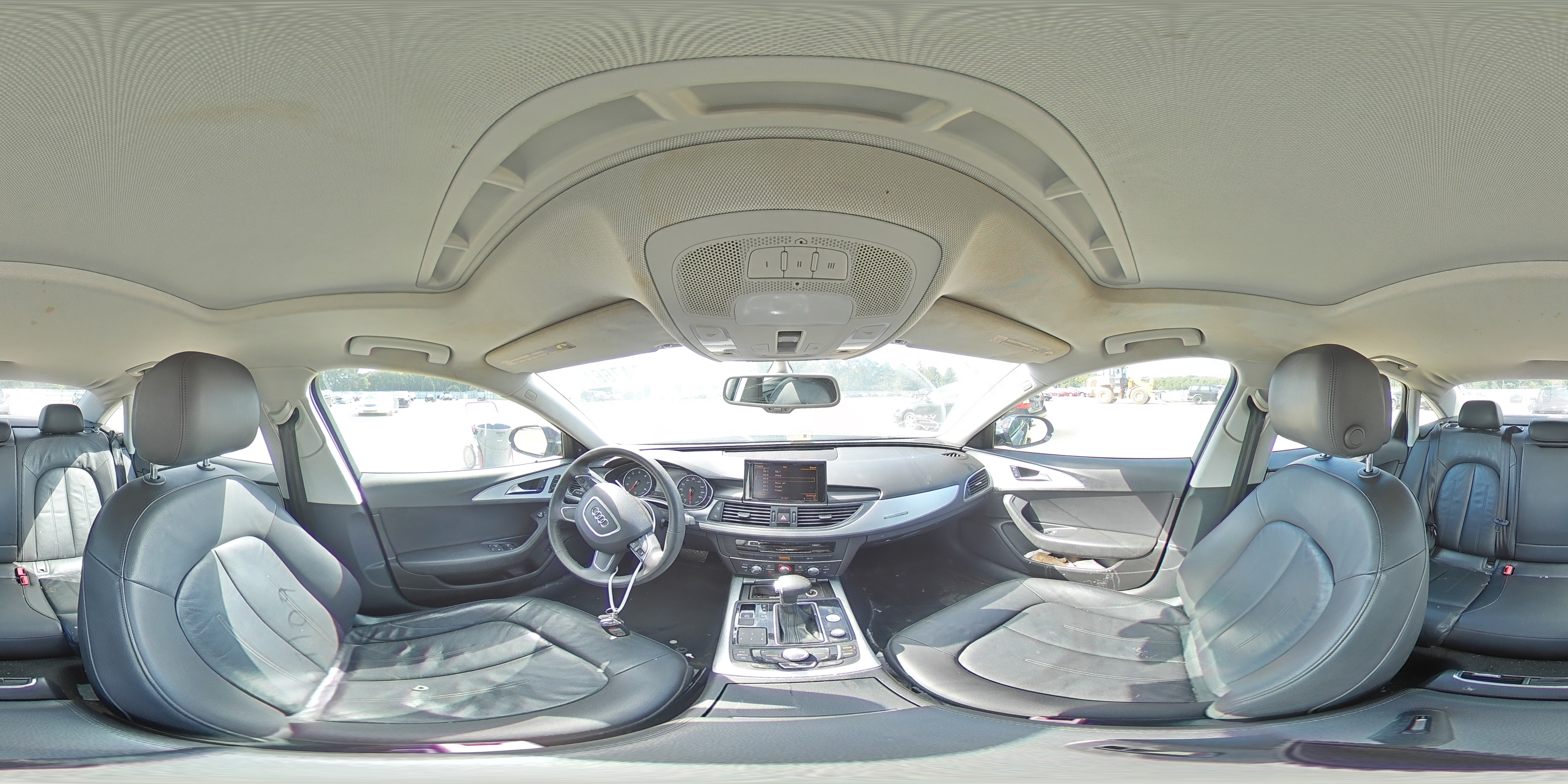 2012 AUDI A6 WAUBGAFC6CN007275