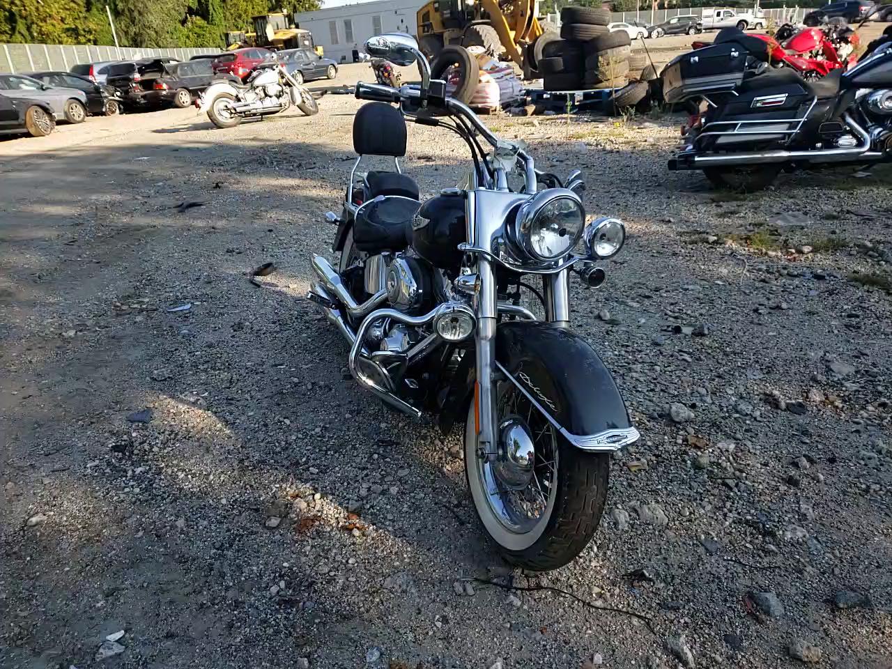 2007 HARLEY-DAVIDSON FLSTN 1HD1JD5177Y036885