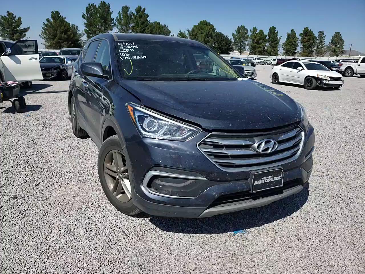 2018 HYUNDAI SANTA FE 5NMZT3LB9JH095267