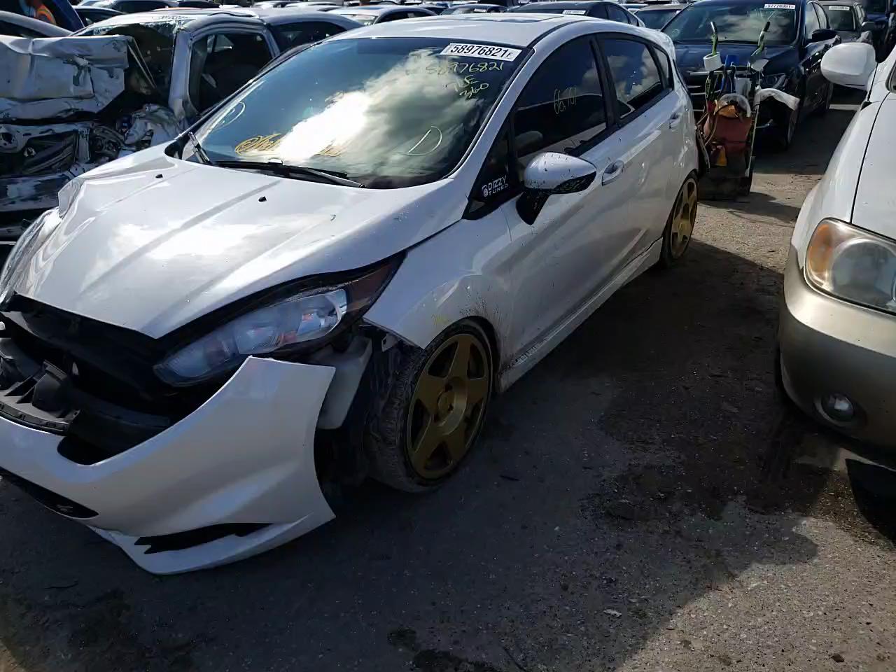 2017 FORD FIESTA ST 3FADP4GX2HM112613