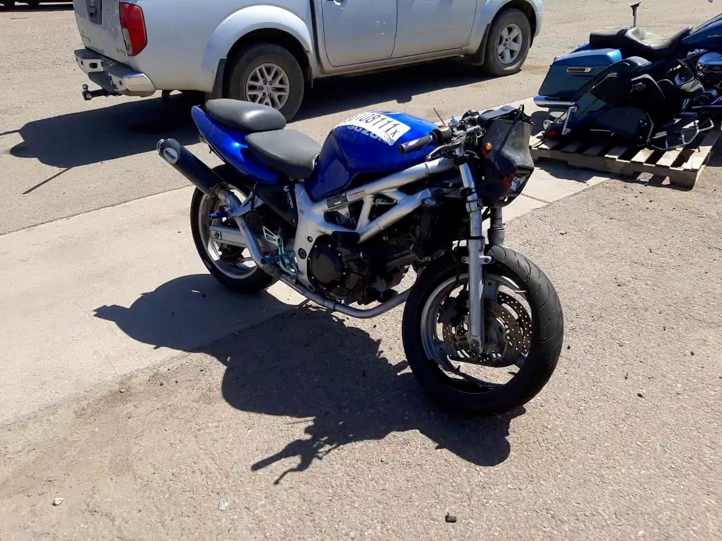 2002 SUZUKI SV650 S JS1VP52AX22101326