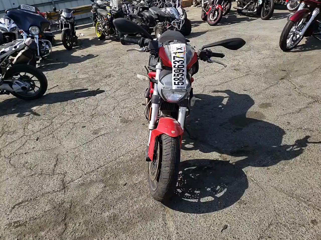 2012 DUCATI MONSTER 79 ZDM1RANN6CB058261