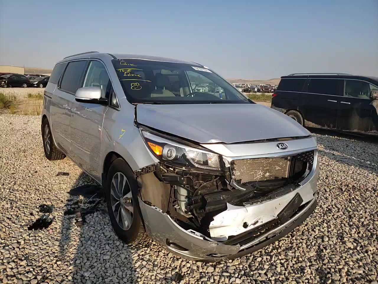2016 KIA SEDONA EX KNDMC5C18G6160564