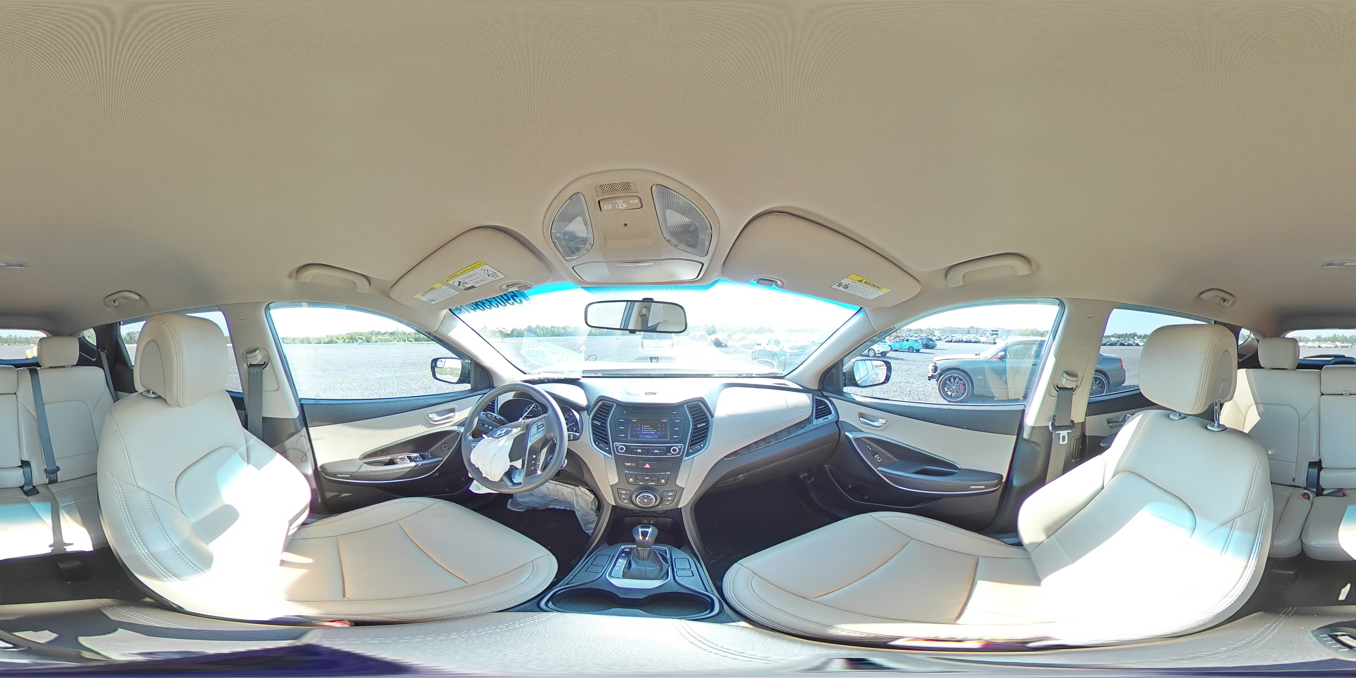 2017 HYUNDAI SANTA FE 5XYZTDLBXHG439943