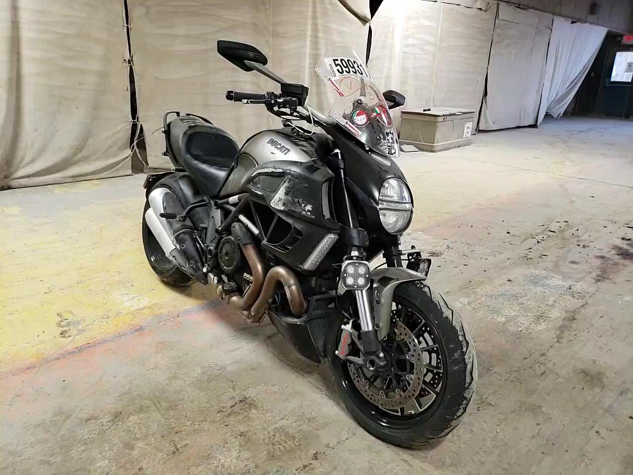 2014 DUCATI DIAVEL ZDM13BLWXEB016844