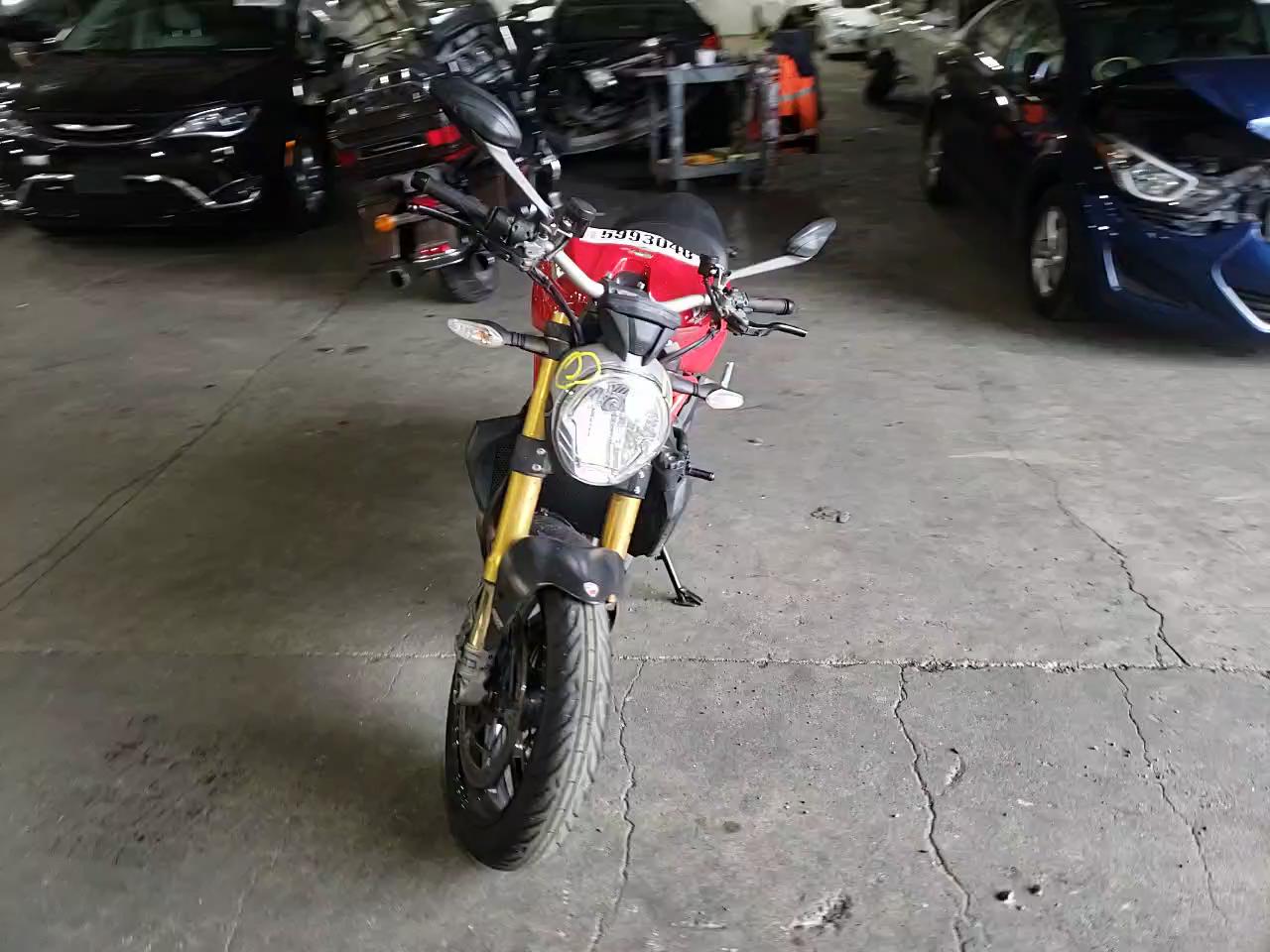 2016 DUCATI MONSTER 12 ZDM1RBSW7GB016562