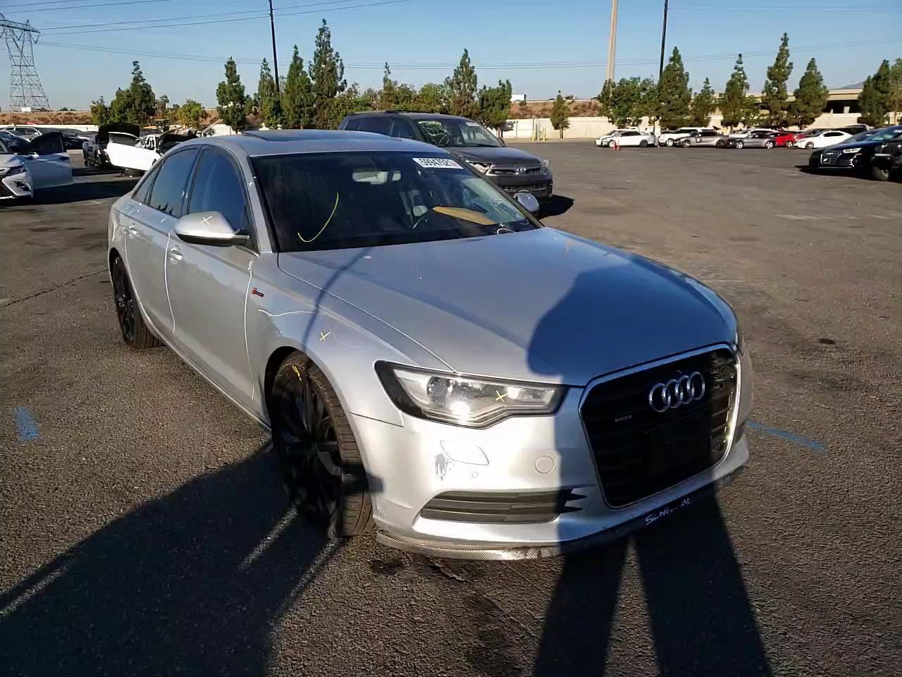 2012 AUDI A6 WAUBGAFC9CN005603
