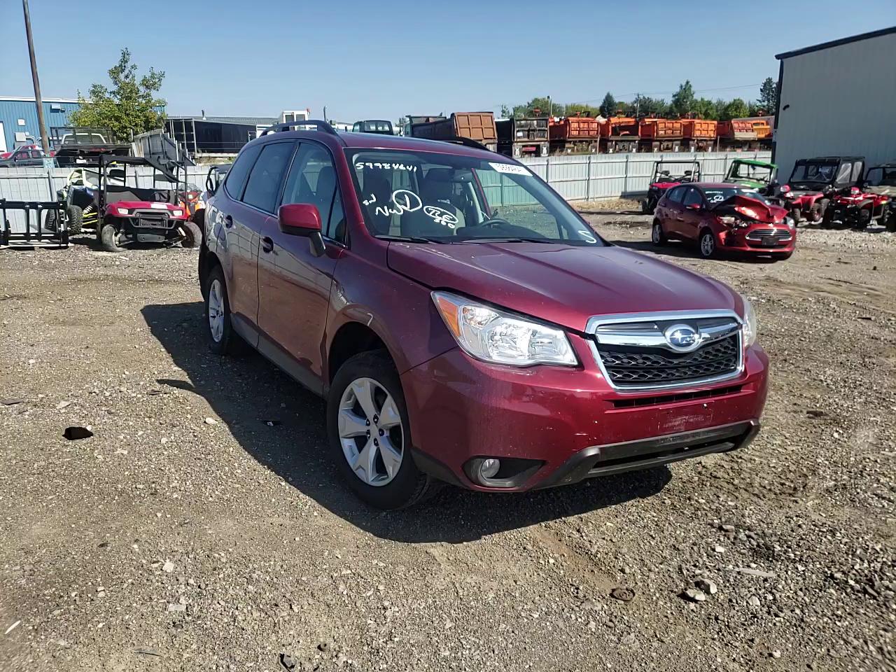 2016 SUBARU FORESTER JF2SJAHC4GH454534