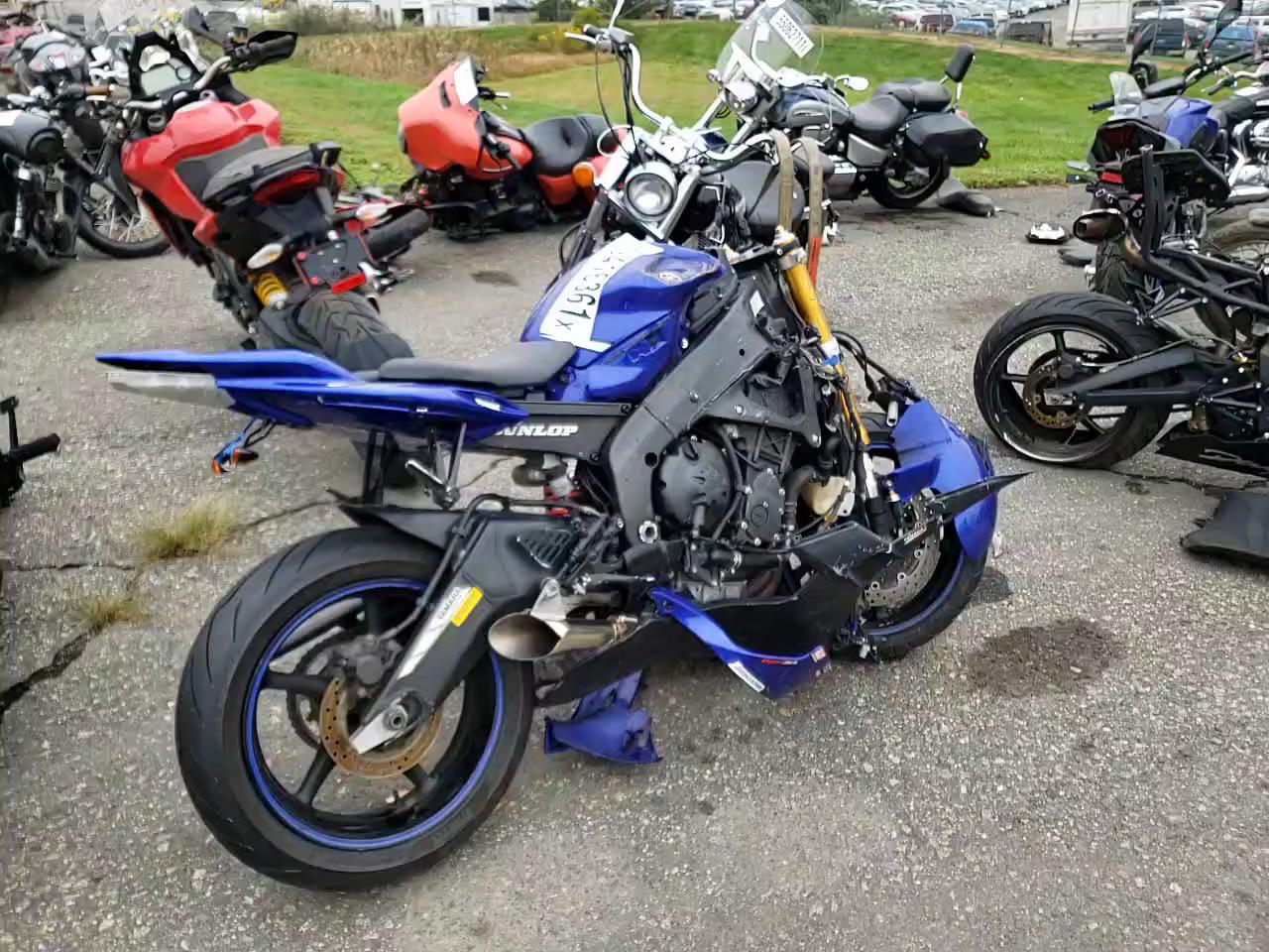 2006 YAMAHA YZFR6 L JYARJ12E86A010051