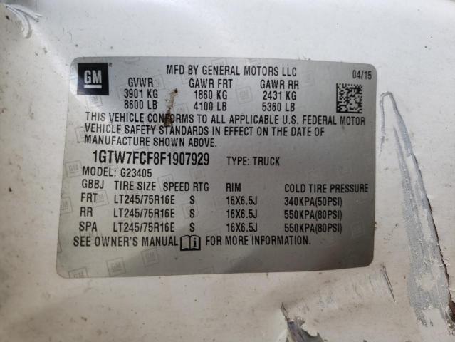 1GTW7FCF8F1907929 GMC Savana G2500