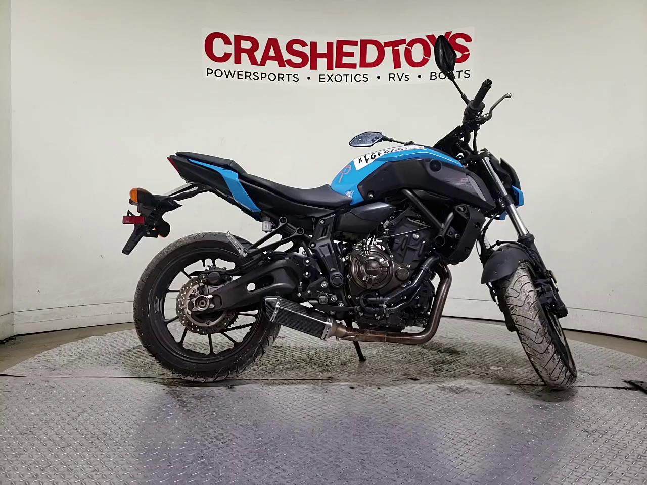 2019 YAMAHA MT07 JYARM27E7KA004581