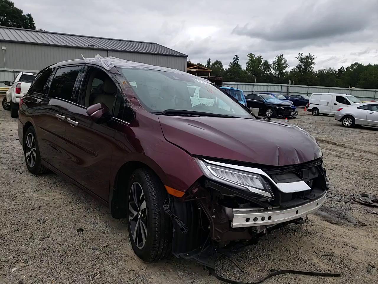 2018 HONDA ODYSSEY EL 5FNRL6H97JB021709