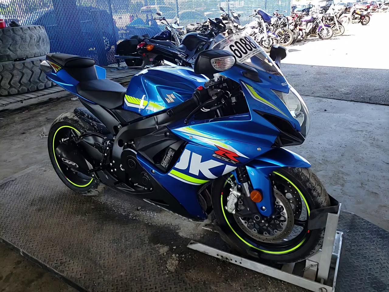 2018 SUZUKI GSX-R600 JS1GN7FAXJ2100812
