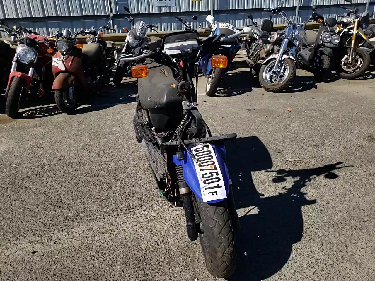 2005 YAMAHA YW50 AP ZU LPRSA20A75A612248