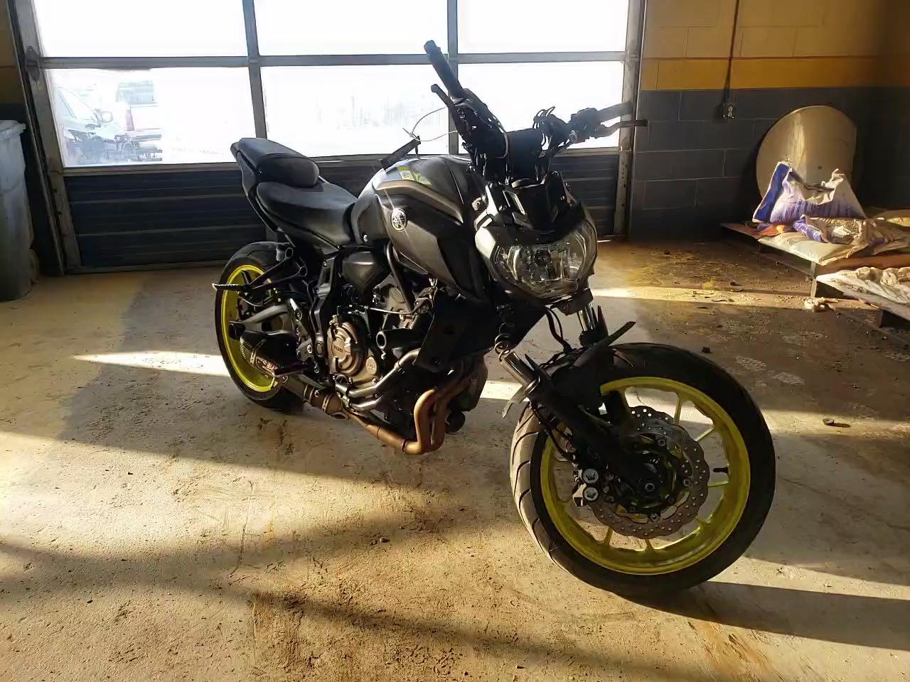 2018 YAMAHA MT07 JYARM27E2JA001229