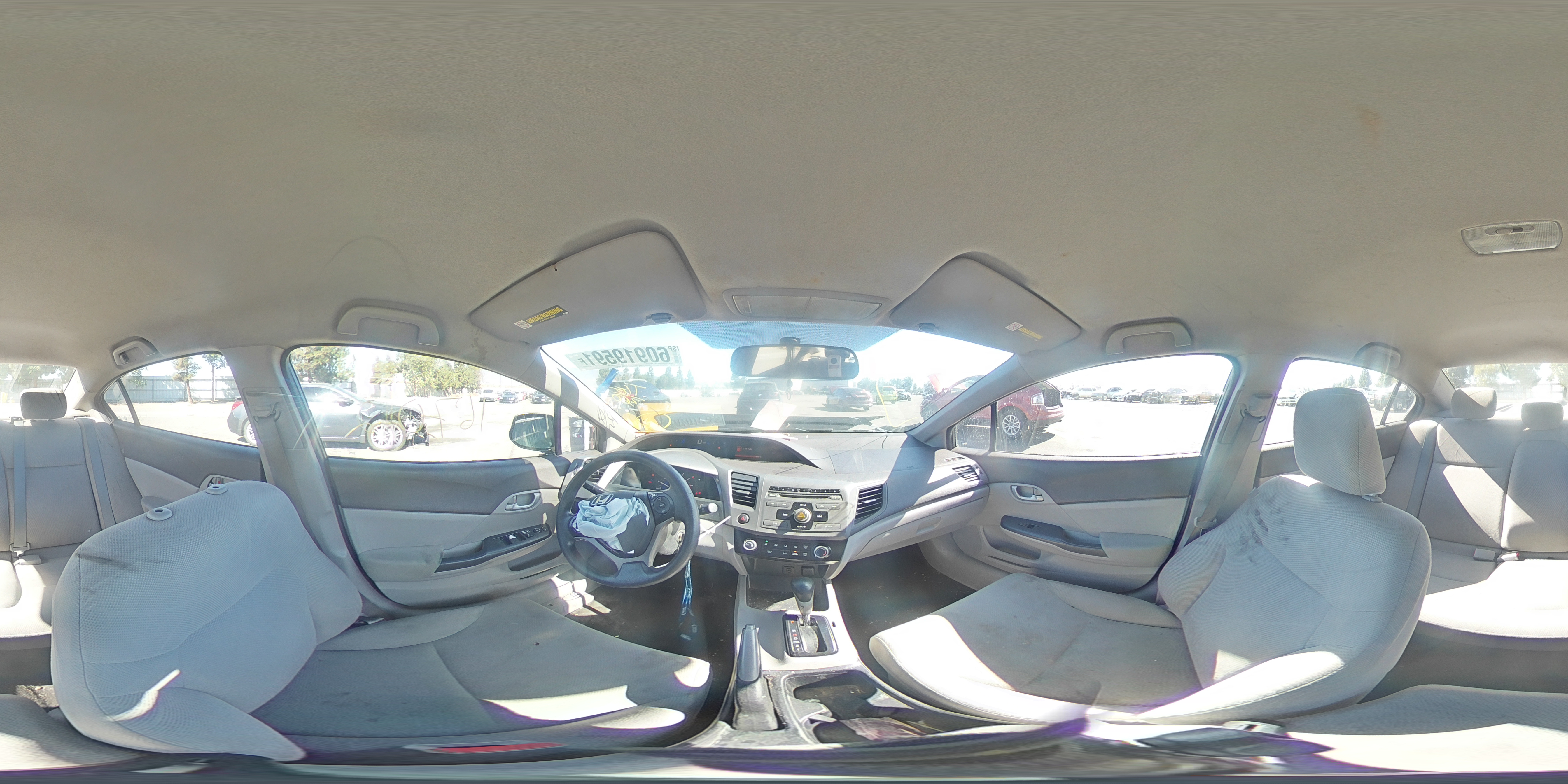 2012 HONDA CIVIC HF 2HGFB2F61CH548148