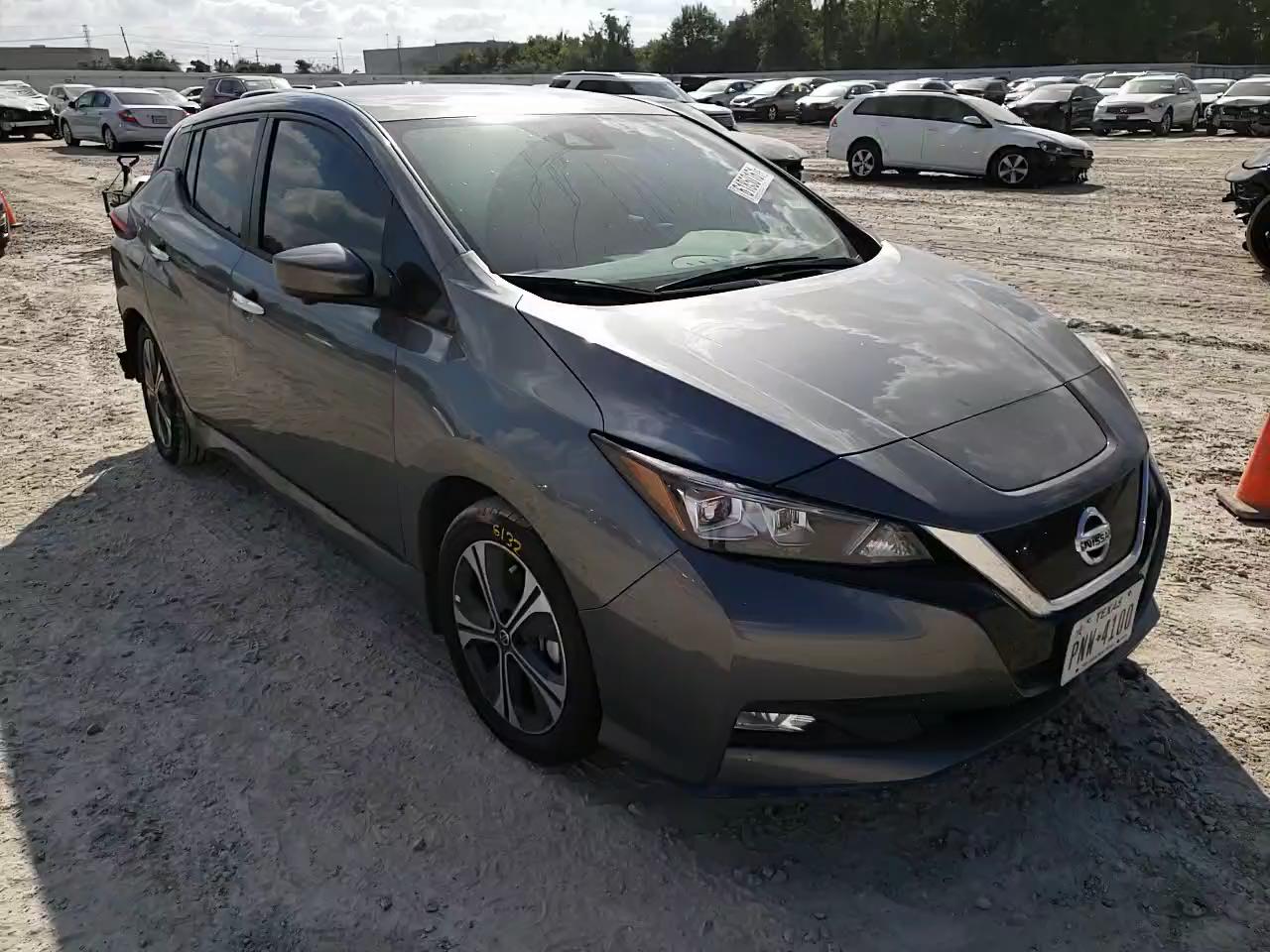 2021 NISSAN LEAF SV PL 1N4BZ1CV9MC552831