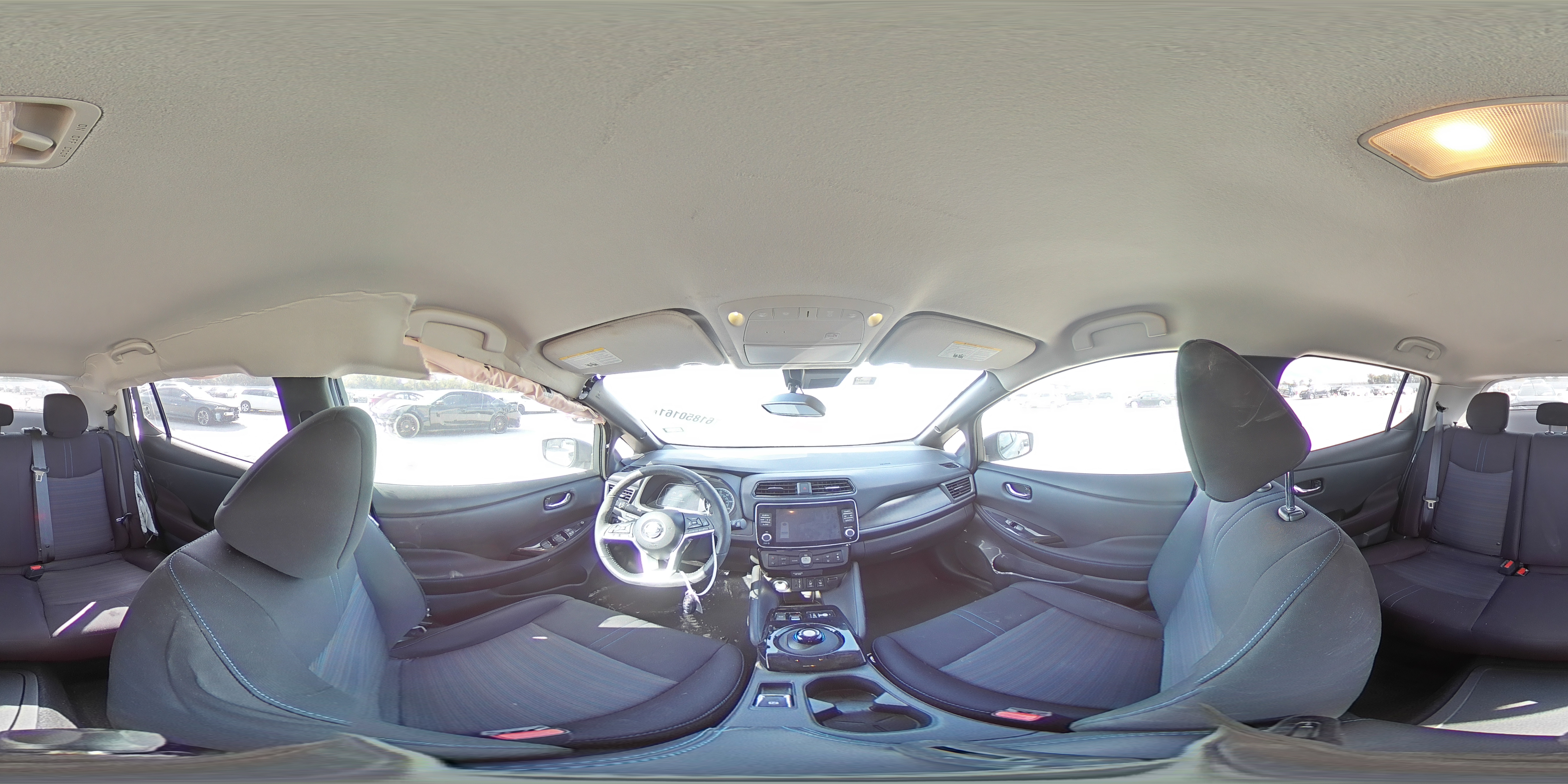 2021 NISSAN LEAF SV PL 1N4BZ1CV9MC552831
