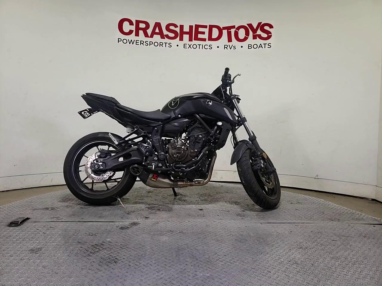 2019 YAMAHA MT07 JYARM27E3KA003153
