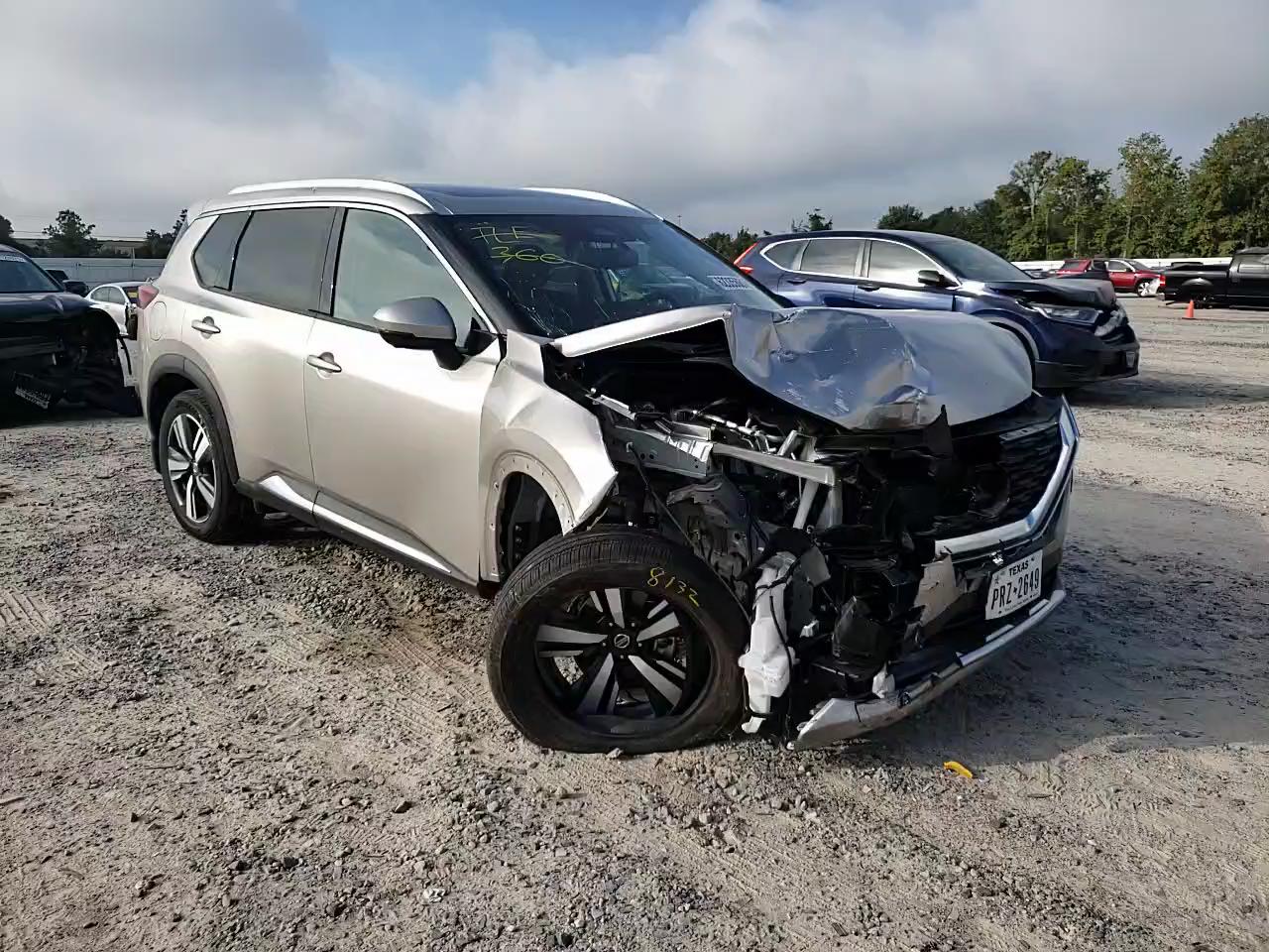 2021 NISSAN ROGUE PLAT JN8AT3DC2MW104577