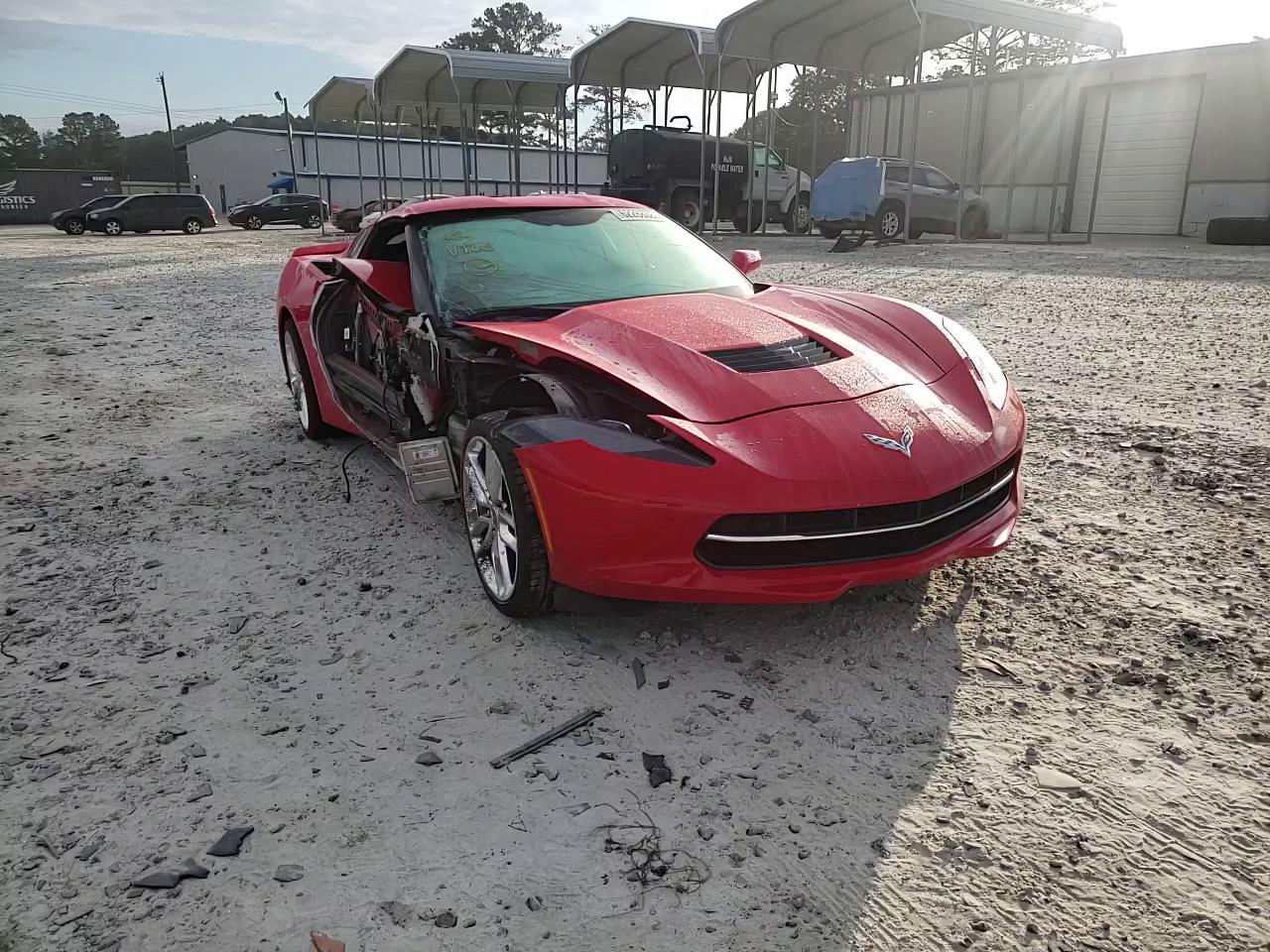 2014 CHEVROLET CORVETTE 3 1G1YM2D70E5124962