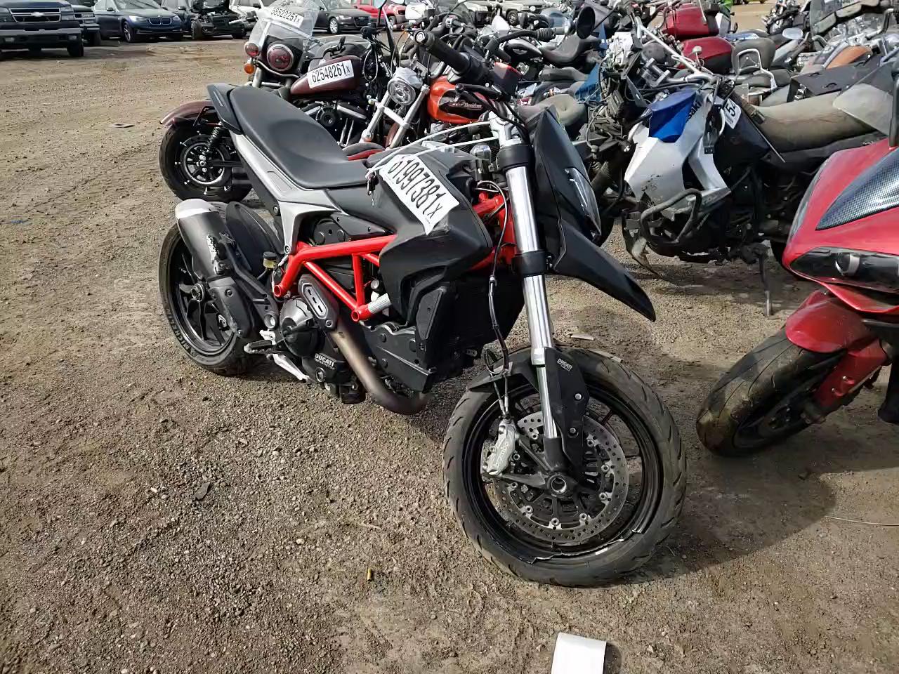 2015 DUCATI HYPERMOTAR ZDM1YBTS0FB010602