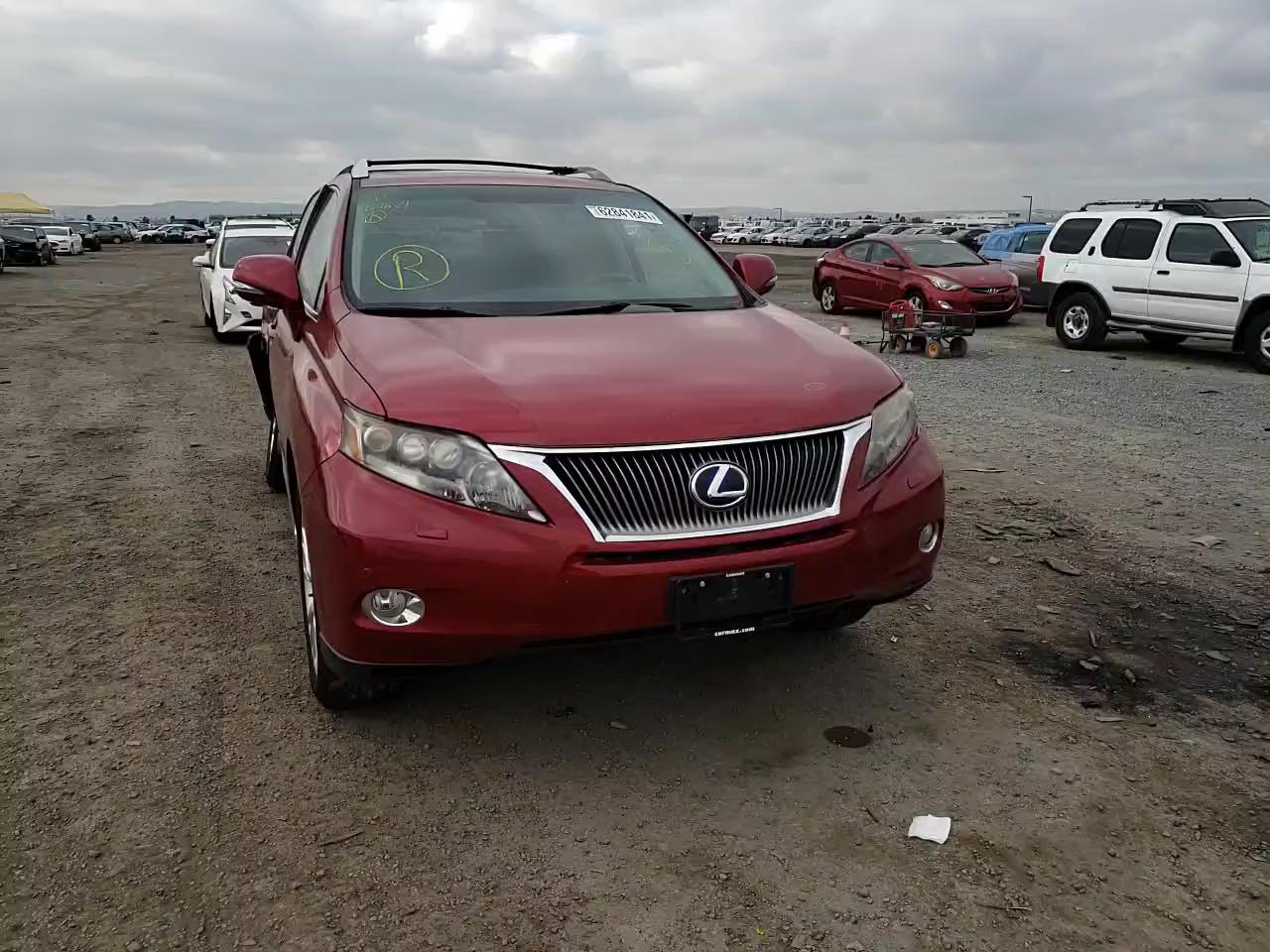 2010 LEXUS RX 450 JTJBC1BA8A2020916