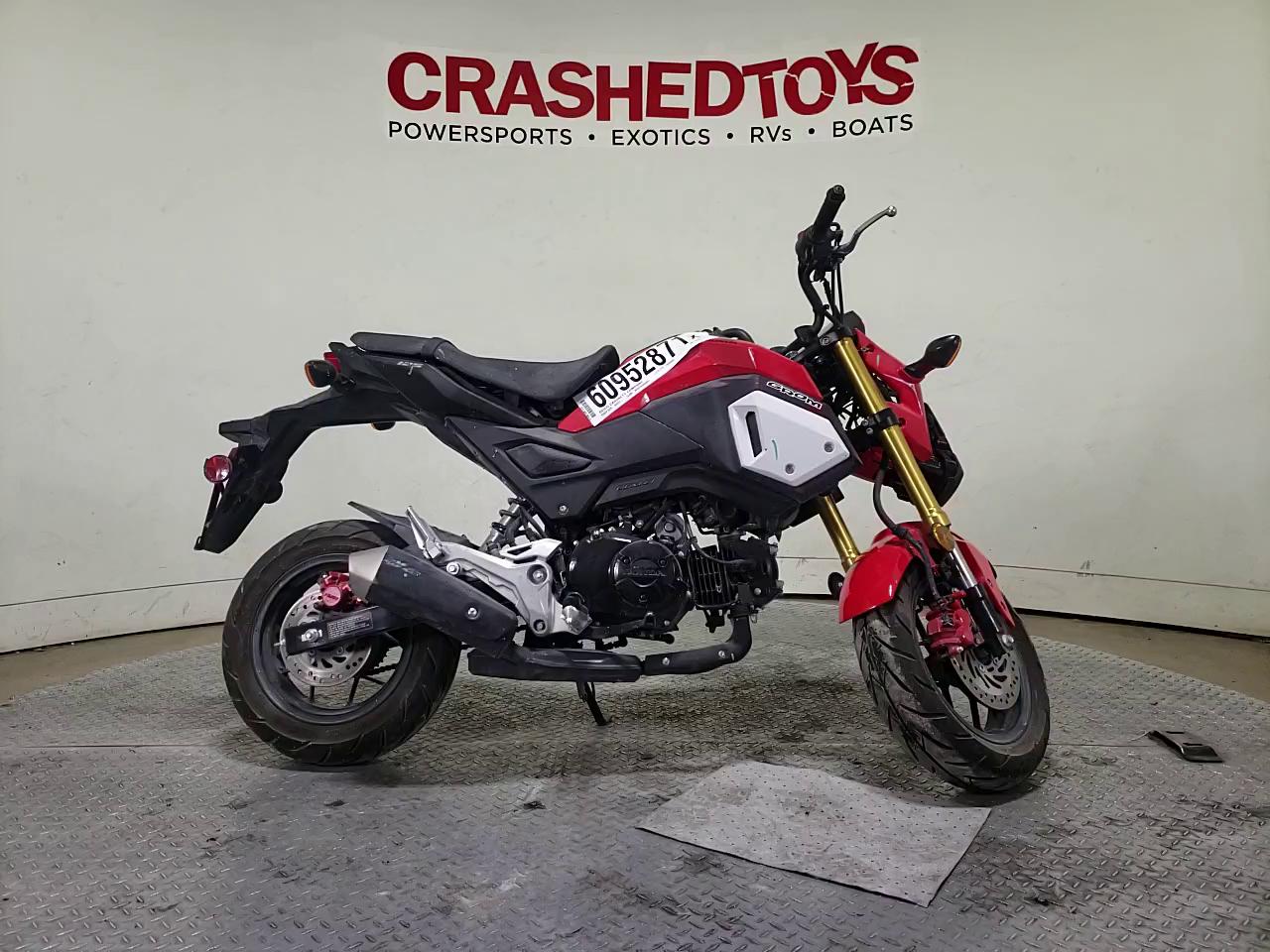 2019 HONDA GROM 125 MLHJC7513K5107200