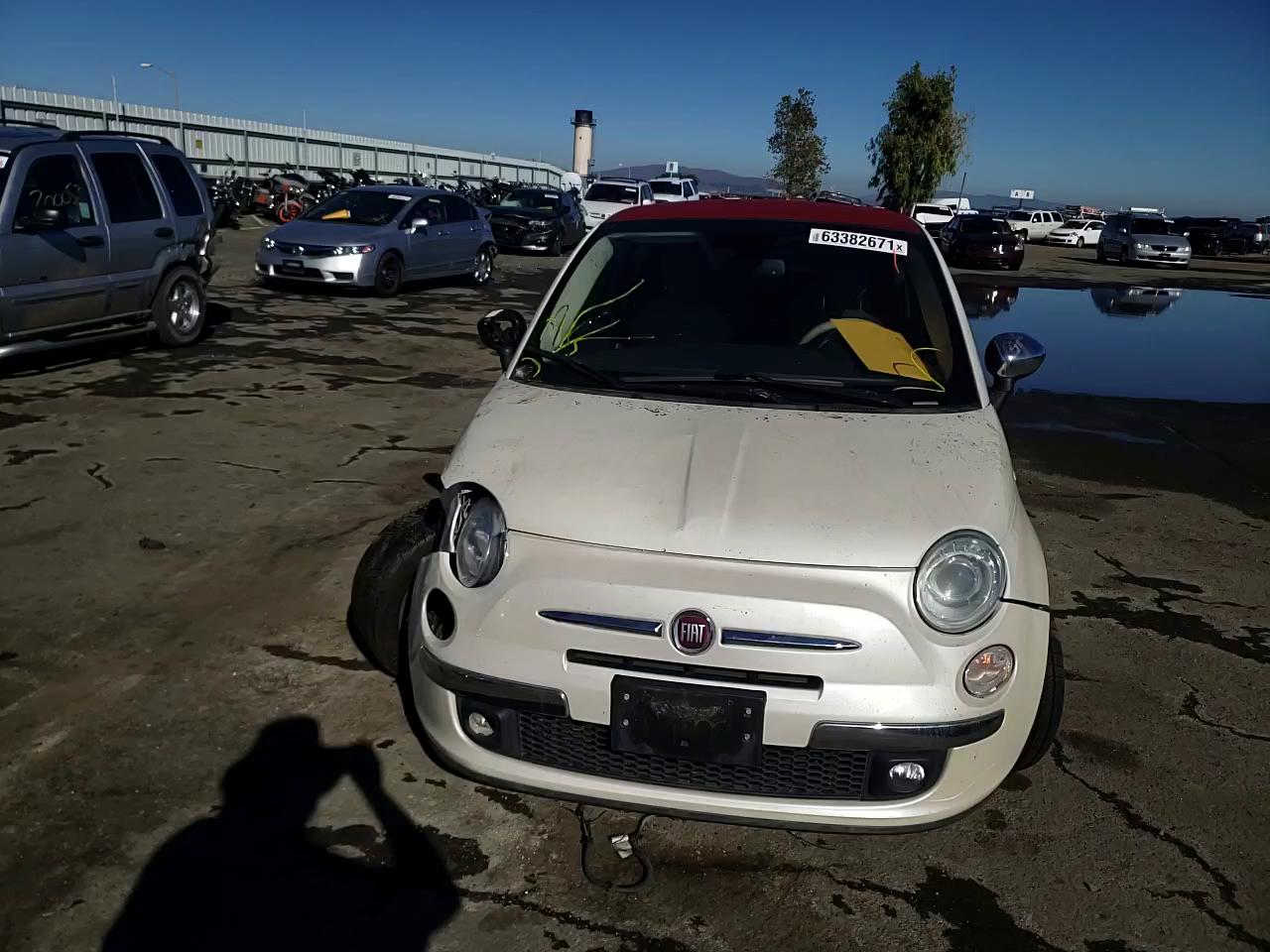 2013 FIAT 500 LOUNGE 3C3CFFER3DT738989