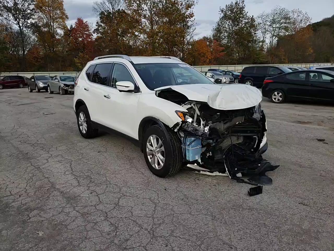 2016 NISSAN ROGUE S/SV KNMAT2MV7GP736044