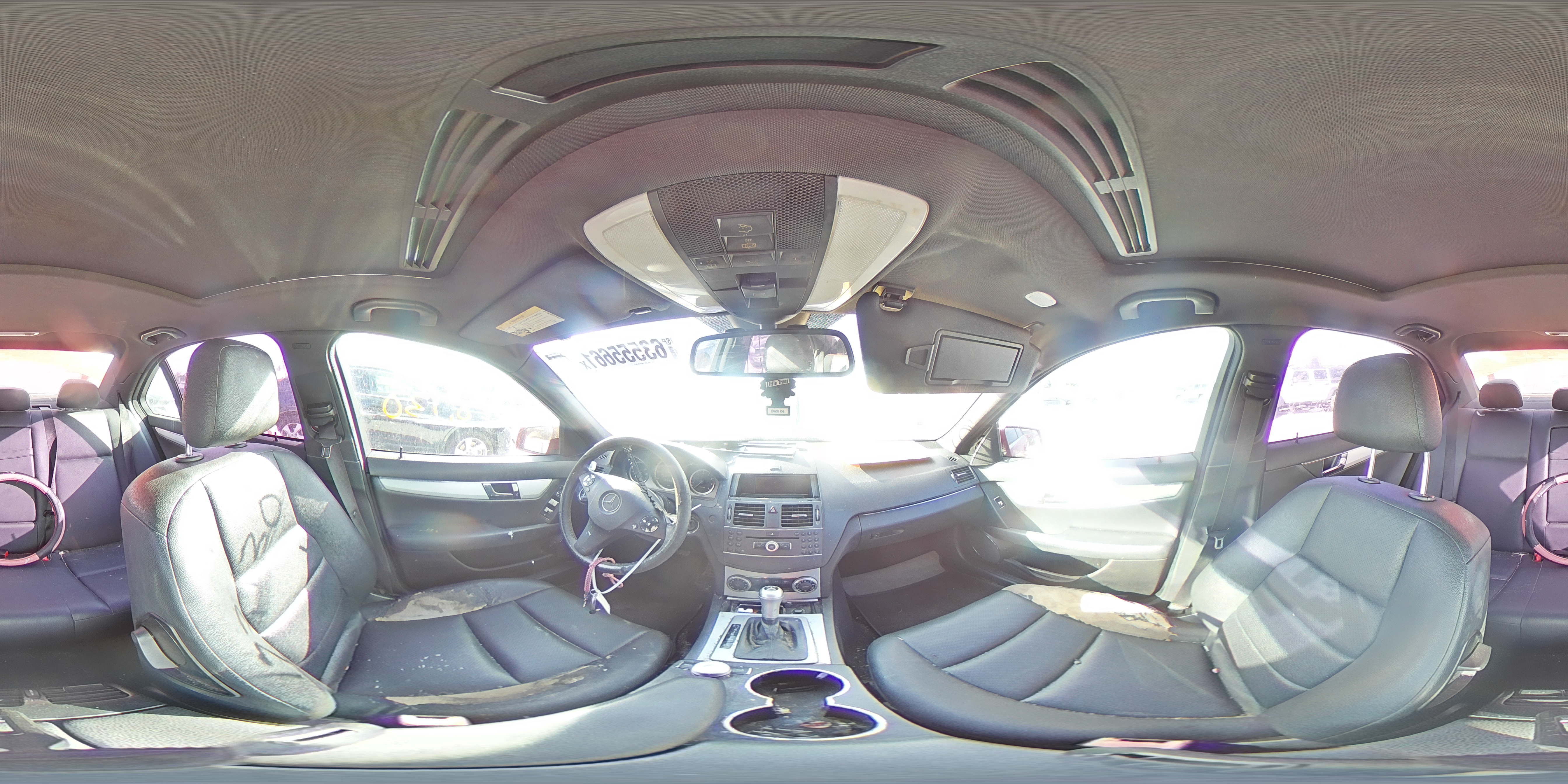 2011 MERCEDES-BENZ C CLASS WDDGF5EB9BR147264