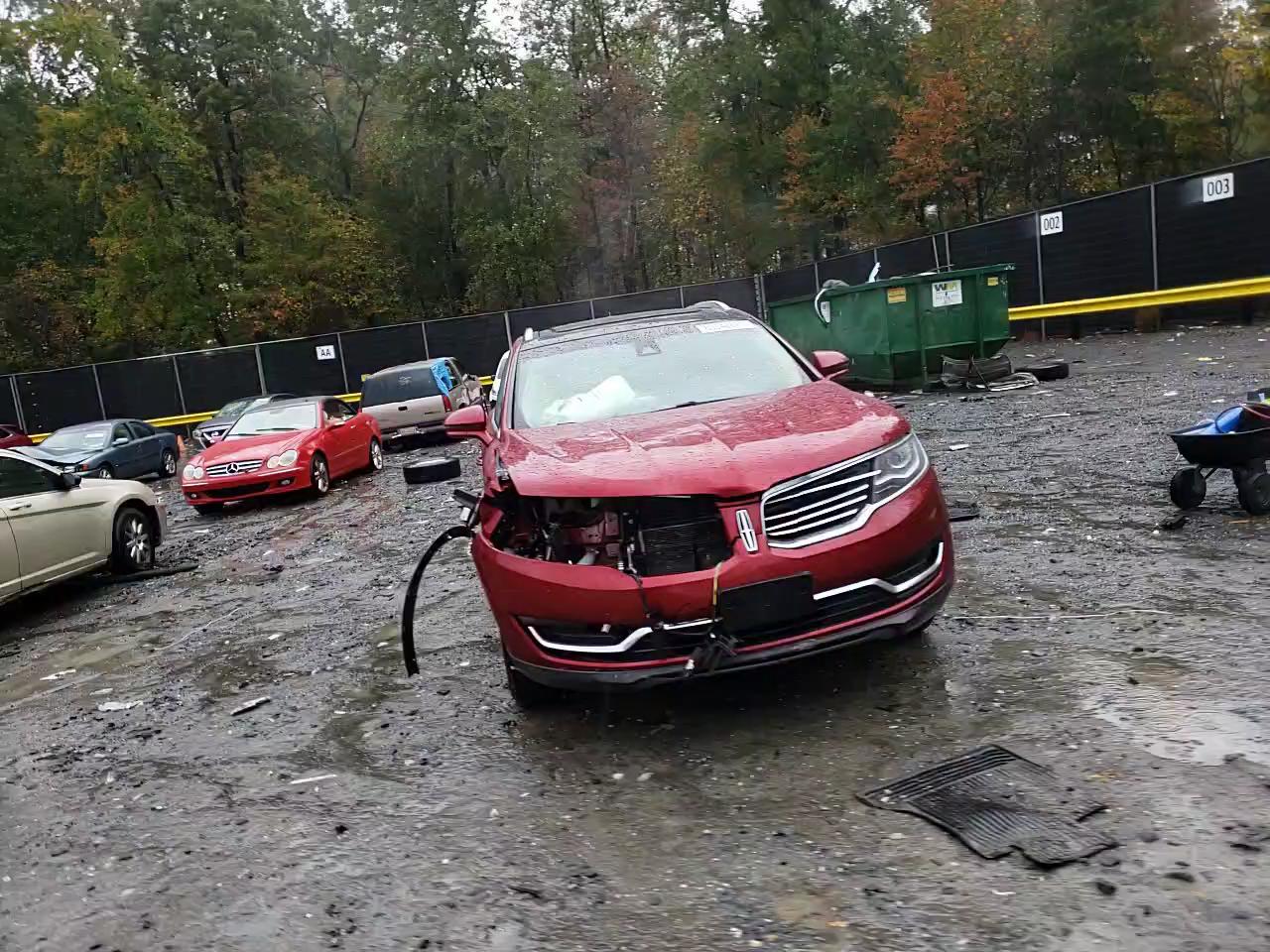 2017 LINCOLN MKX SELECT 2LMPJ6KR1HBL12977