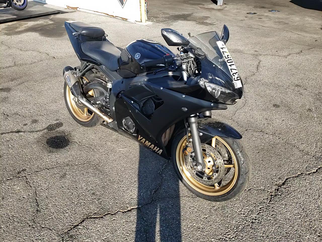 2009 YAMAHA YZFR6 S JYARJ06E29A041160