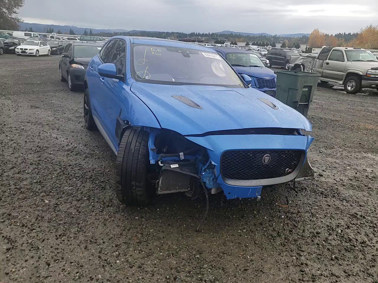 2020 JAGUAR F-PACE SVR SADCZ2EE1LA627134