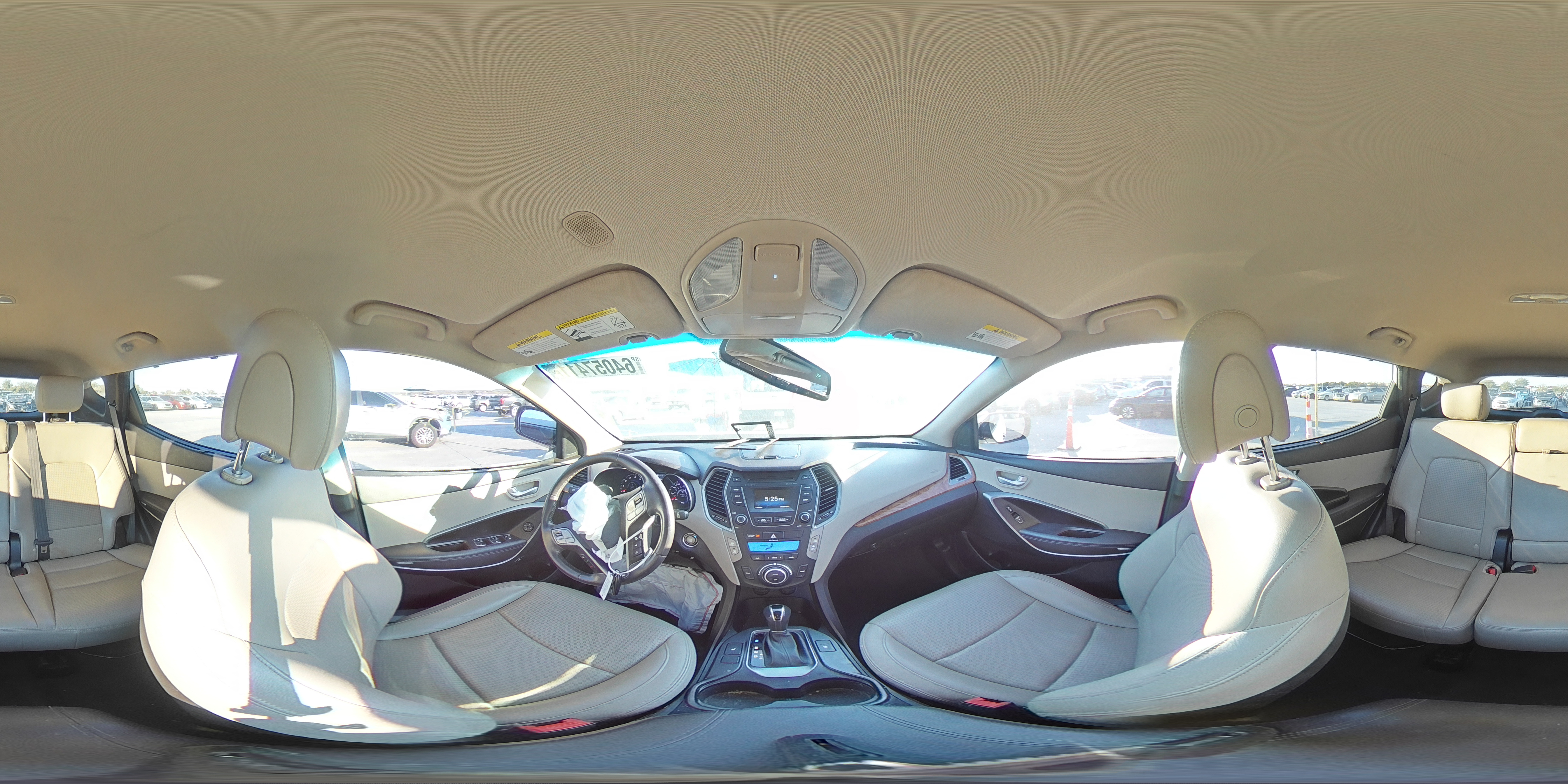 2014 HYUNDAI SANTA FE 5XYZU3LA7EG185392