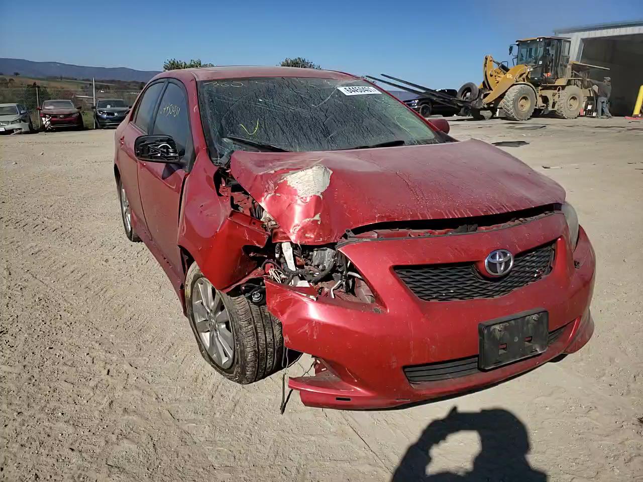 2010 TOYOTA COROLLA BA 2T1BU4EE0AC448108