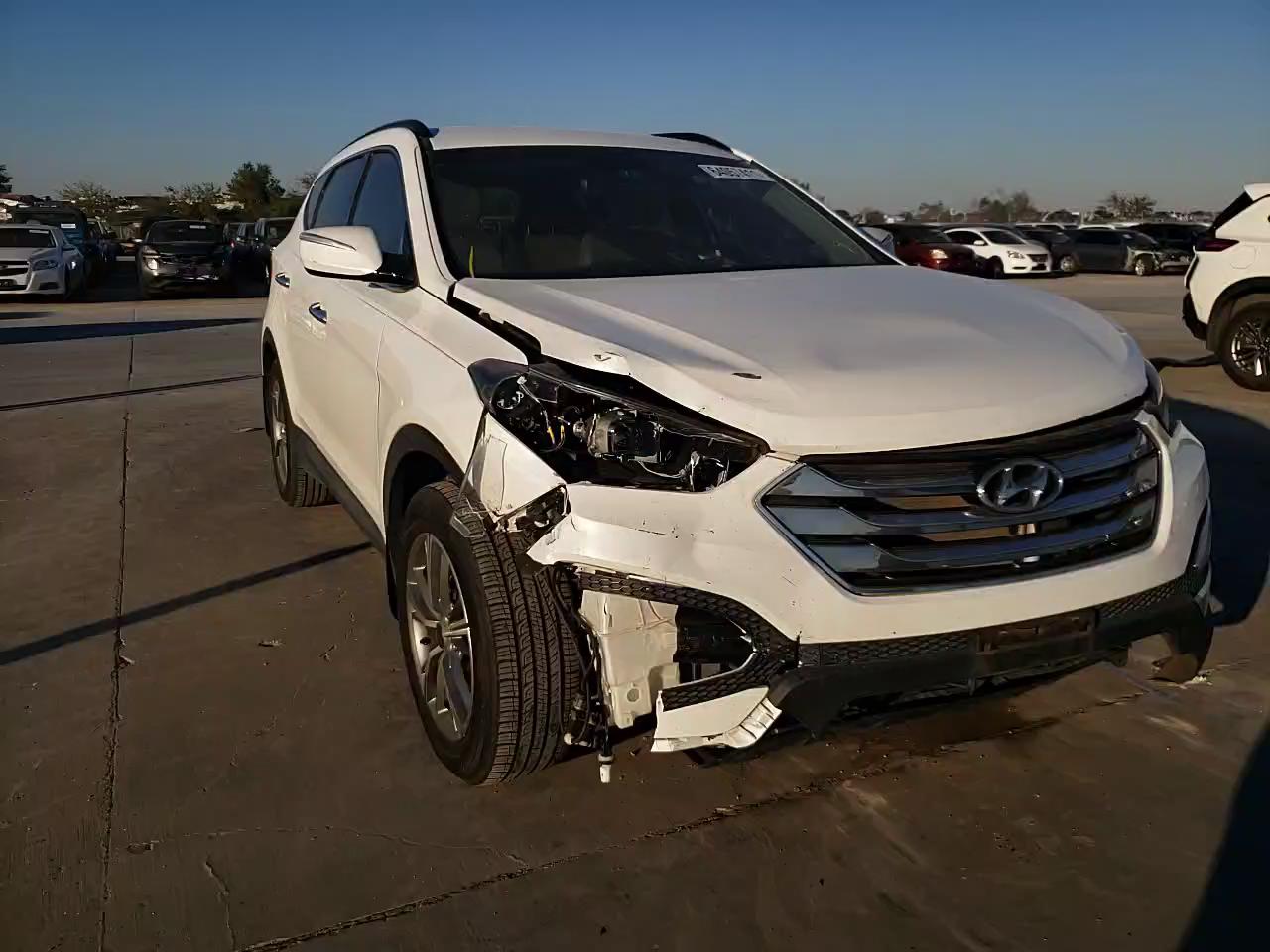 2014 HYUNDAI SANTA FE 5XYZU3LA7EG185392