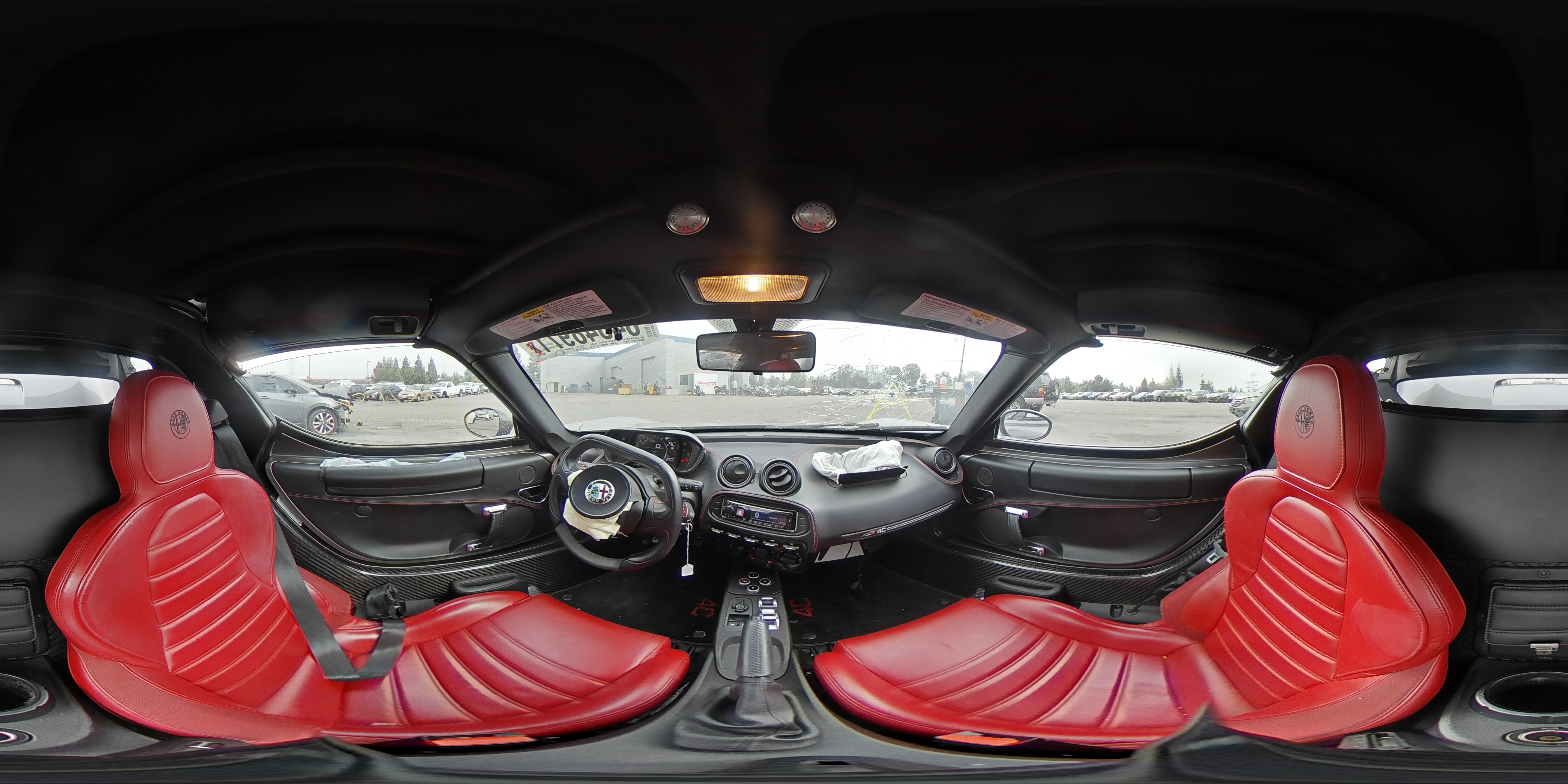 2016 ALFA ROMEO 4C SPIDER ZARBAAB44GM179163