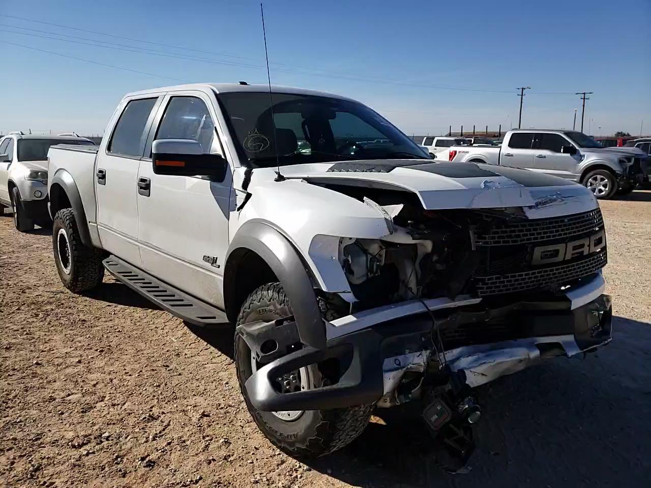 2013 FORD F150 SVT R 1FTFW1R69DFD48193